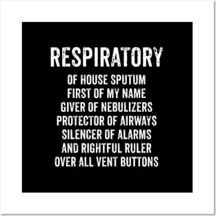 Respiratory House Sputum Giver Of Nebulizers Therapy Posters and Art